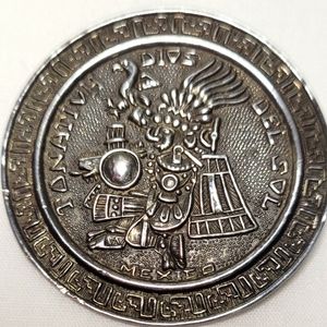 💢💢925 SILVER VINTAGE HECHO EN MÉXICO PENDANT